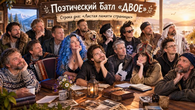 Двое, поэтический батл