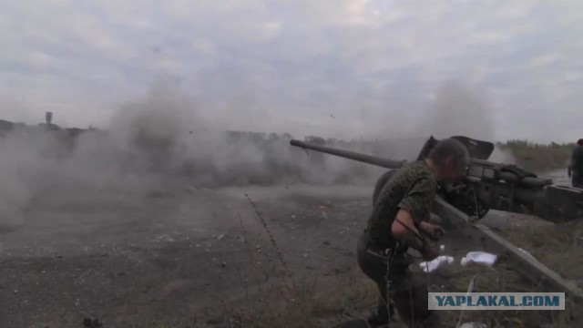 Зачистка аэропорта от войск украинских ВС