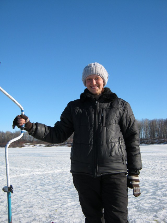 Девушки на рыбалке