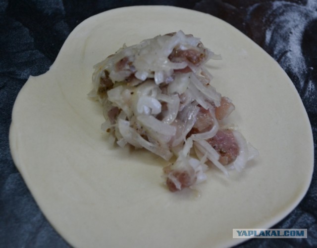 Узбекская кухня. Самса слоеная