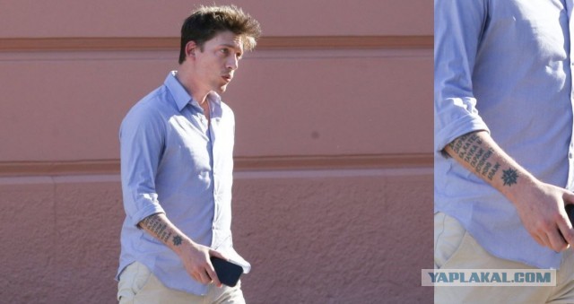 У советника президента Аргентины нашли тюремную татуировку на русском языке