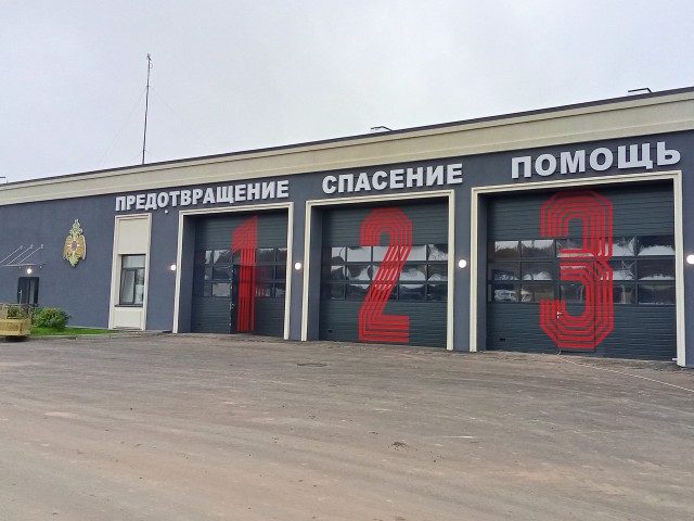 Пожарное депо в Тургиново
