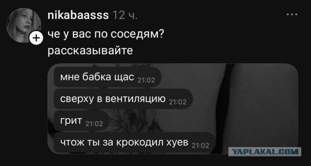 Как у вас дела с соседями?