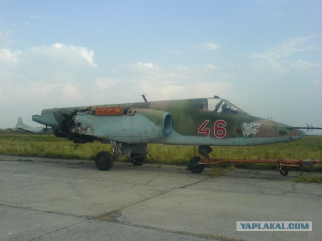 В Славянске удалось сбить Су-25!