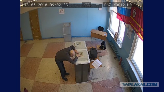 Видеотрансляция выборов 2018