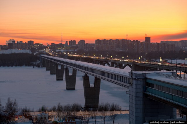 Зимний Новосибирск — 2019