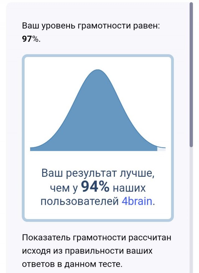 Тест на грамматику