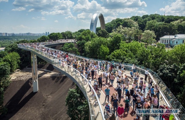 Мост Кличко в Киеве