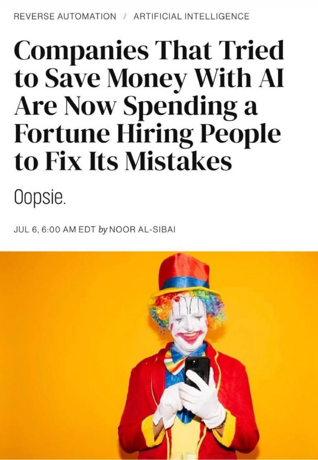 Компании тратят большие деньги на исправление ошибок нейросетей, пишут зарубежные СМИ