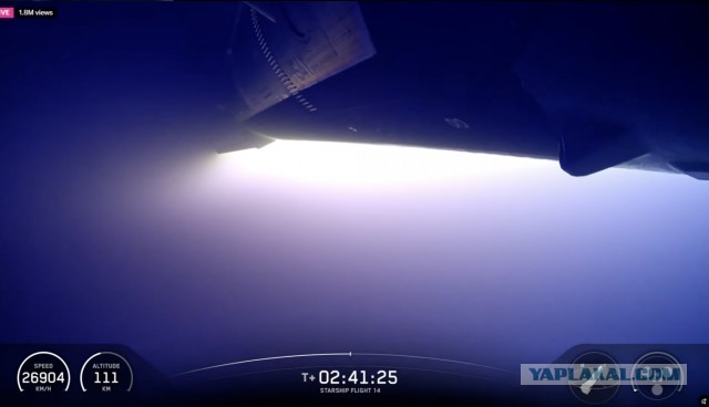 Starship-14. Первая попытка выхода на орбиту. Прямой эфир.
