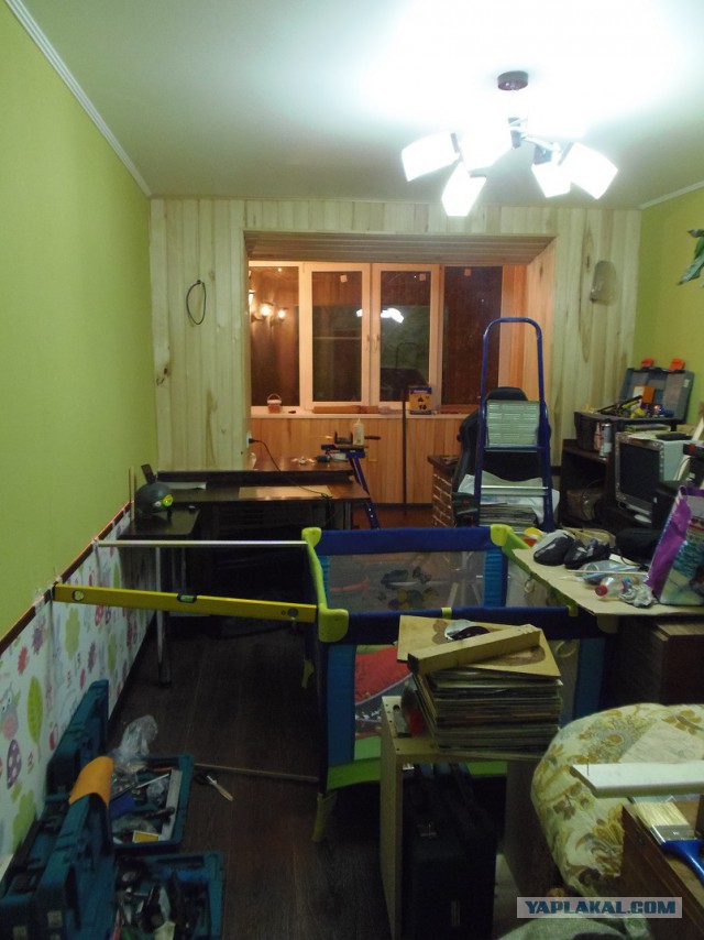 Ремонт. Присоединение лоджии