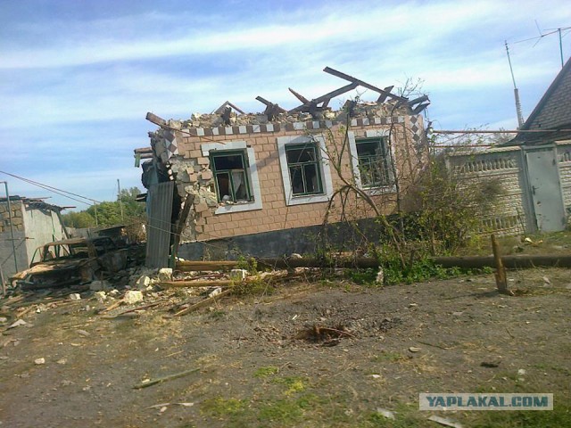 пгт.Новосветловка после освобождения от укров