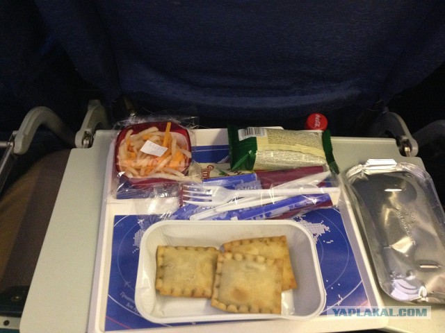 Мой самый незабываемый обед на борту самолета