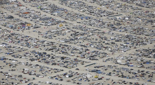 Фестиваль  «Burning Man» 2015