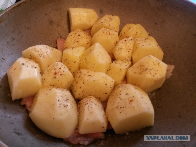 Баранина с картошкой(пирожок) и харчо