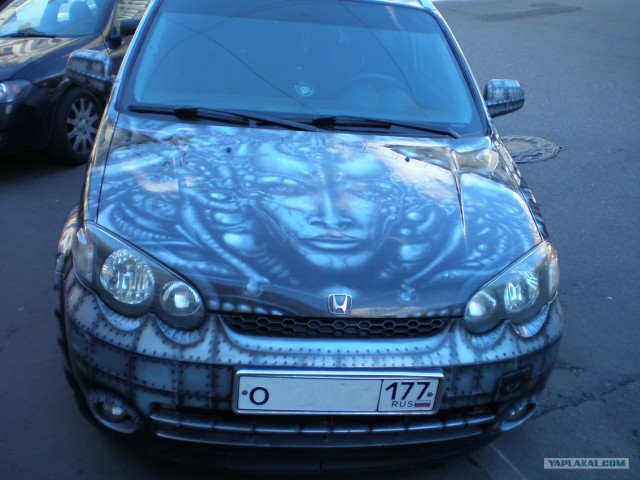 Аэрография автомобиля