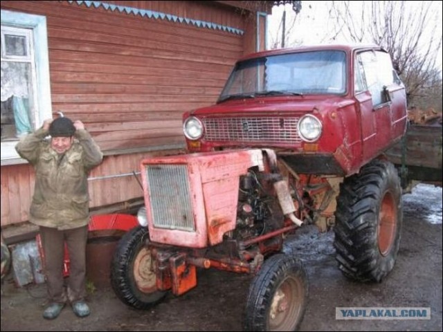 Фотожаба: Трактор