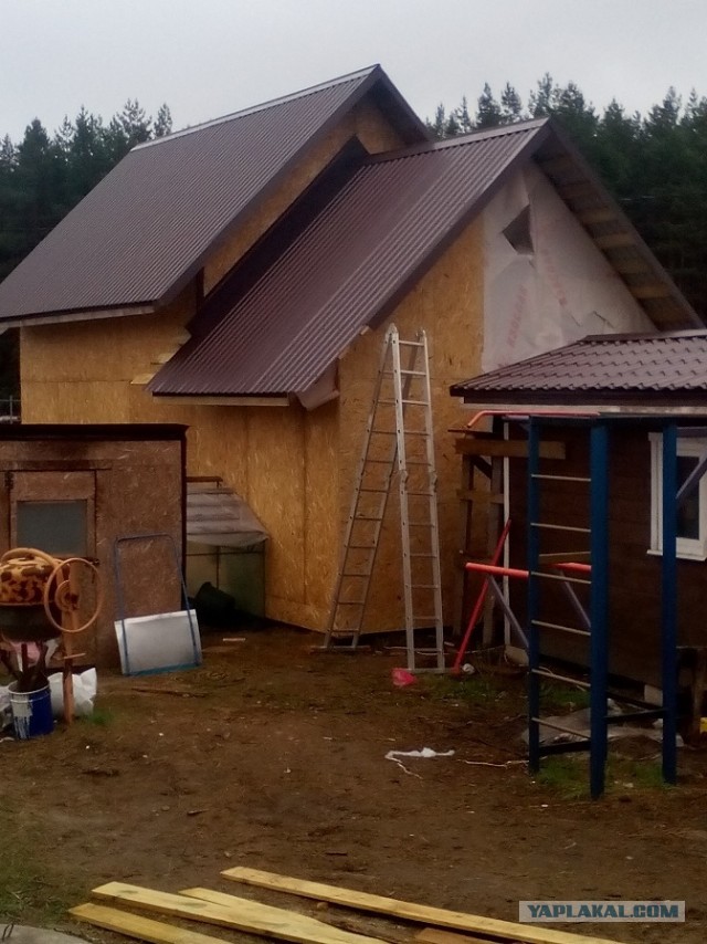 Освоение участка. Микробытовка за макроденьги