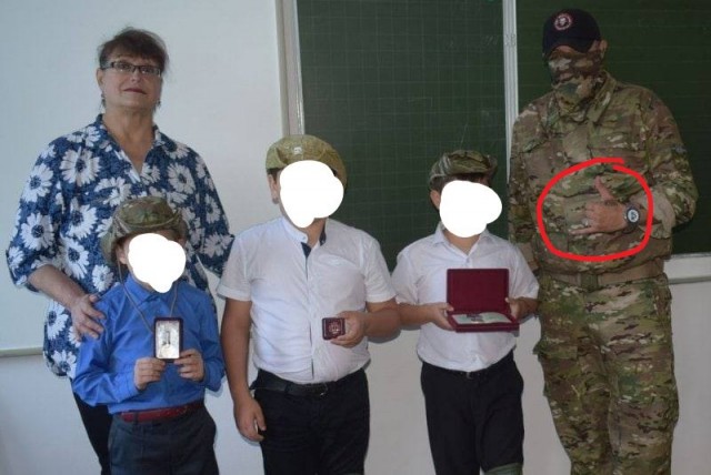 В Краснодарском крае боец ЧВК "Вагнера" посетил школьный урок в качестве почётного гостя
