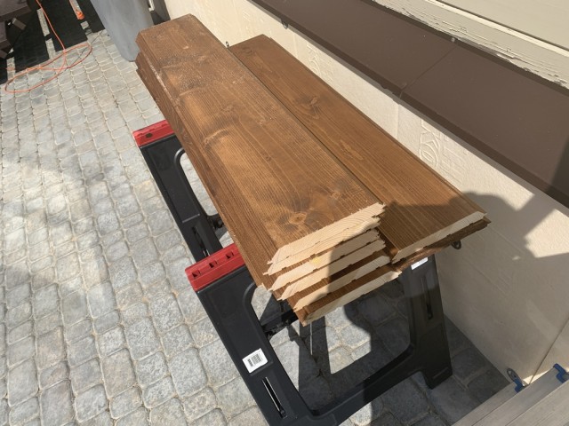 Навес для авто из бруса своими руками