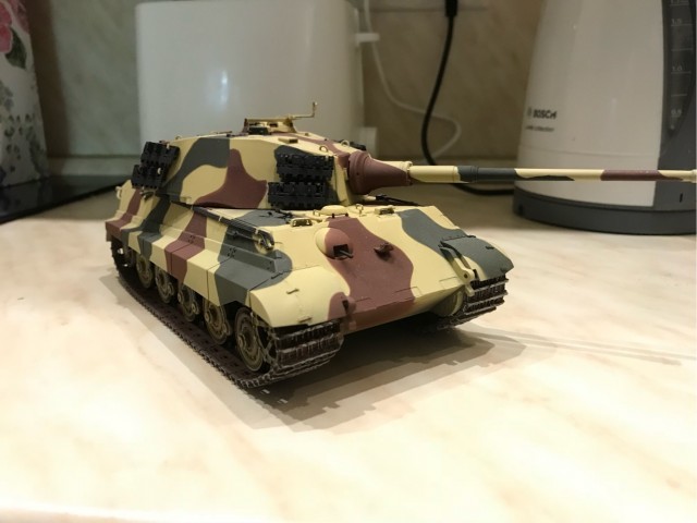 Модель king tiger 1/35 (часть первая )