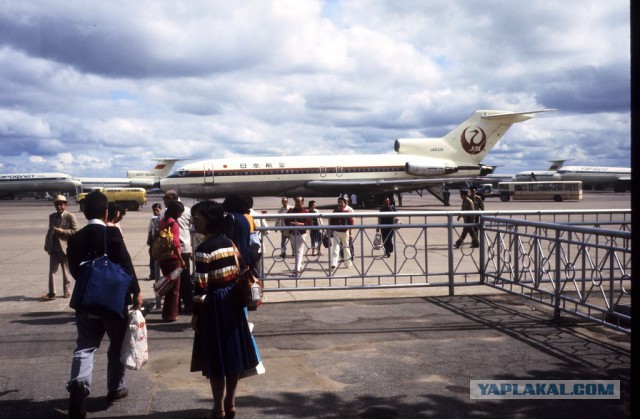 Через всю страну с фотоаппаратом в 1980 году.