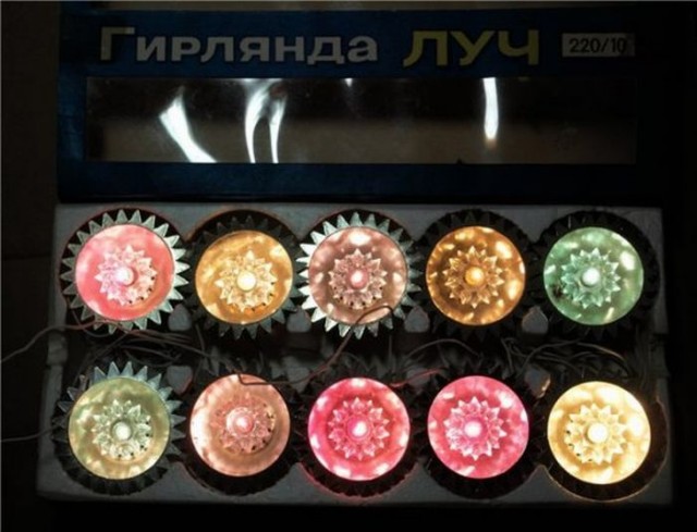 Советские, доперестроечные ёлочные игрушки