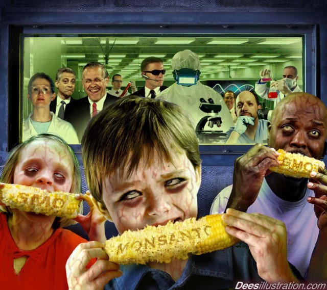 Monsanto собирается скупать украинские земли