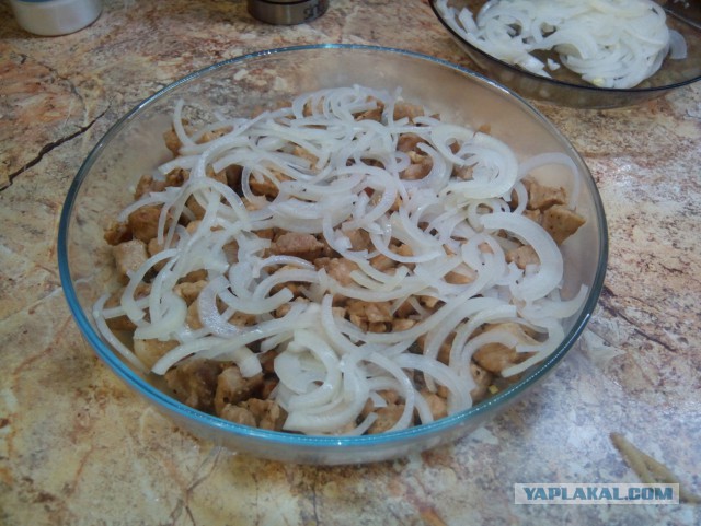 Драники с мясом.