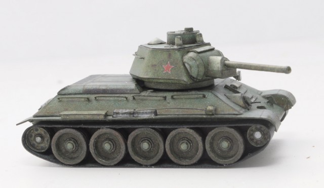 Сборка модели Т-34-76 обр. 1943 г. 1:100