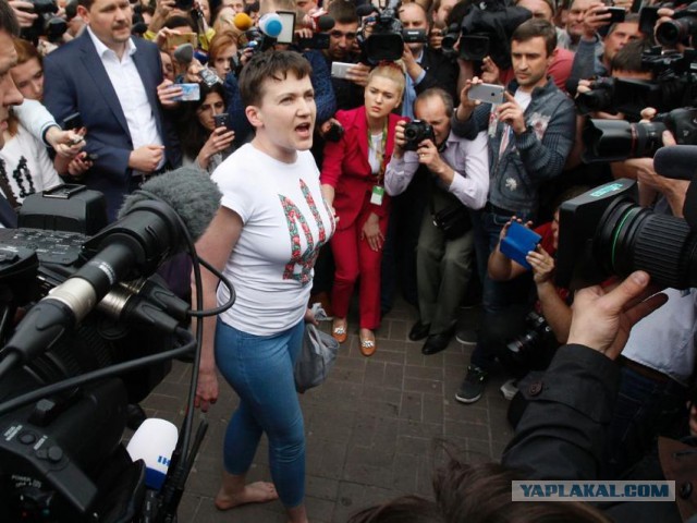 25 мая 2016: Обмен Надежды Савченко на Евгения Ерофеева и Александра Александрова