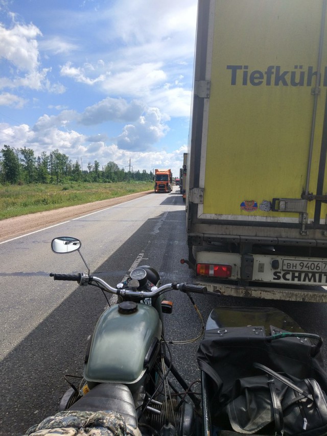 Из Ижевска в Санкт-Петербург на колясыче.