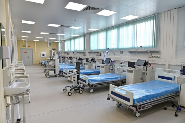 Так выглядит ковидное отделение 15-й городской больницы в Петербурге
