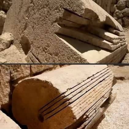 В древности бедолаги рабы обтесывали камни бронзовыми молотками. Охотно верим