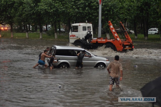 А в Омске дождь прошел...