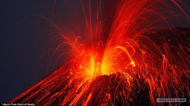 Вулкан Krakatoa проснулся