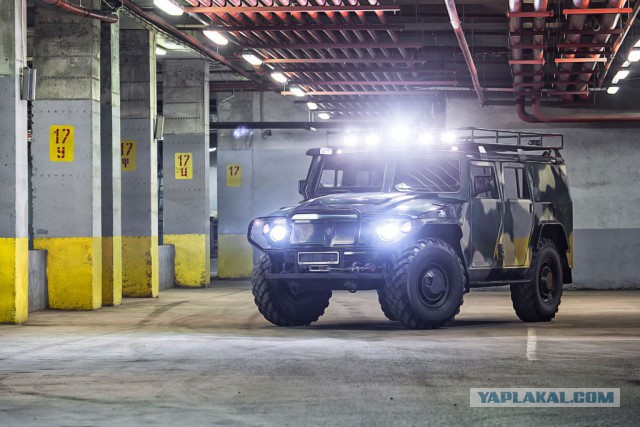 Люксовая модификация бронированного ГАЗ "Тигр"