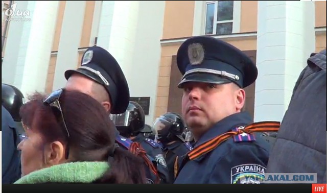 Cиловая операция в Славянске.