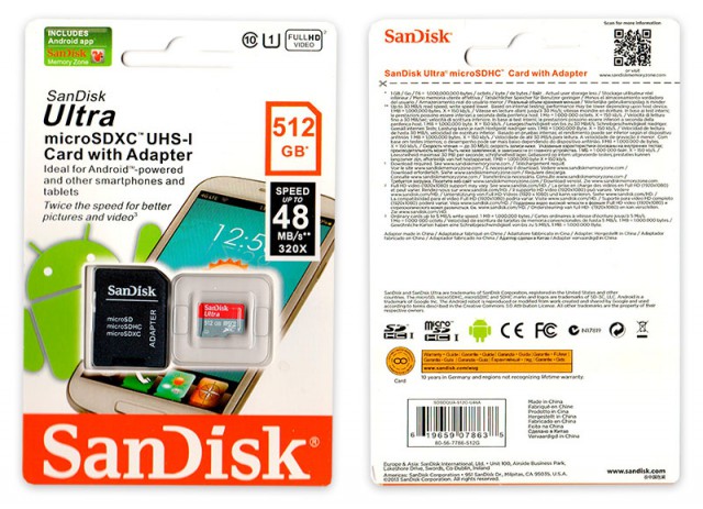 Как определить поддельную Micro SD карту