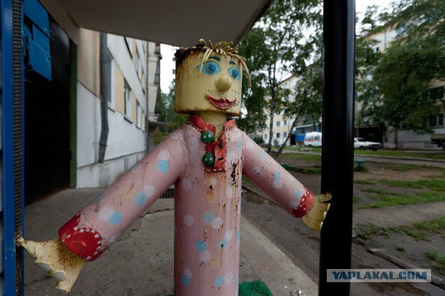 Обычный российский двор