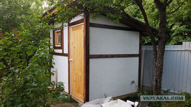 Строим летний душ на даче