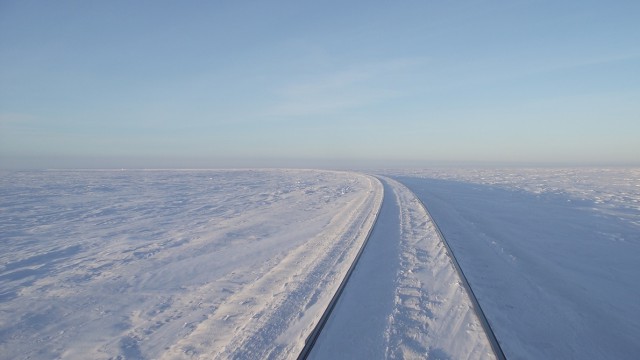 Зимняя железная дорога