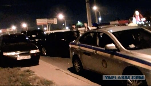 Милицейская банда преследует Дорожный контроль