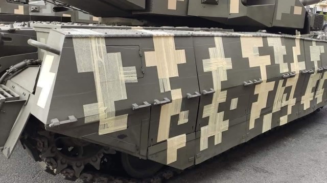 На Украине мусульмане провели репетицию парада к Дню Независимости