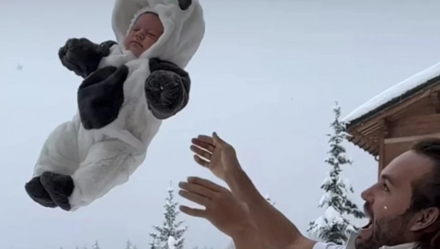 Глава СК Бастрыкин поручил возбудить уголовное дело в отношении блогера Сергея Косенко, который кинул своего сына в снег