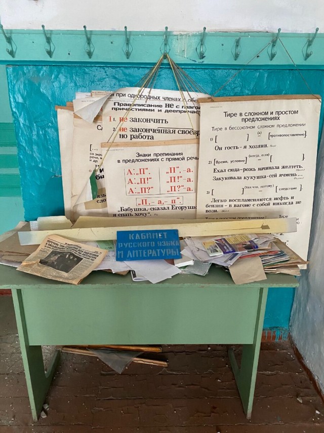 Заброшенная школа в Тульской области с идеальным сохраном