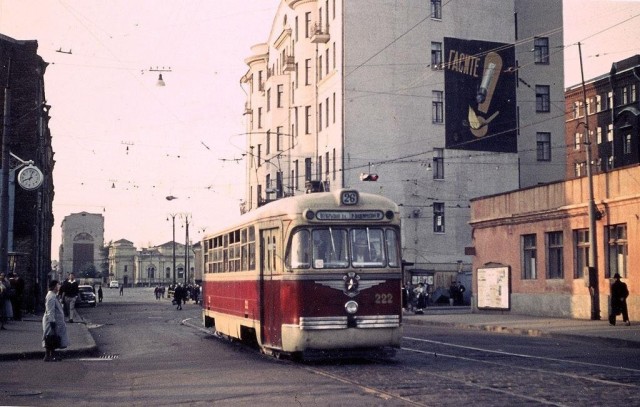 Прогулка по Москве 1961 года