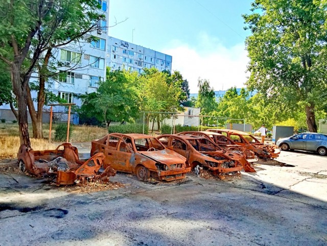 Прифронтовой город - Энергодар. Жизнь людей