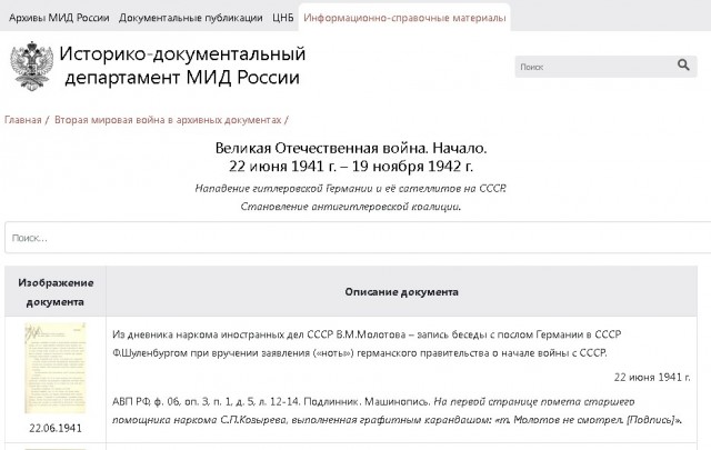Медведев заявил о недопустимости повторения трагедии 1941 года
