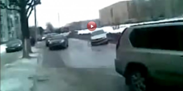 Разборки водителя и пешеходов.